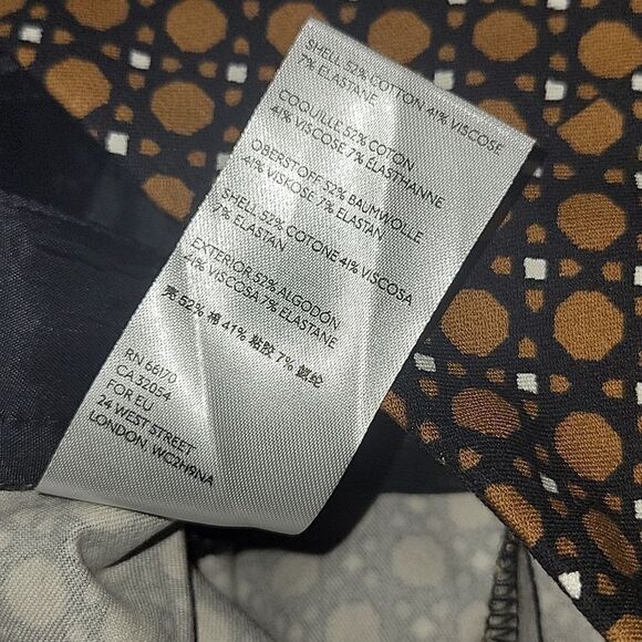 ANTHROPOLOGIE The Essential Slim Trousers pants Size 0 NWT - Picture 9 of 11